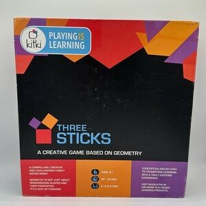 Three Sticks: A Creative Game Based on Geometry